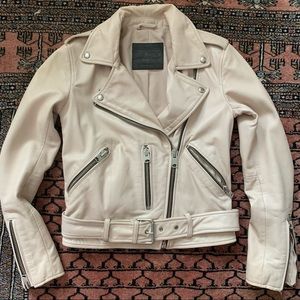 AllSaints Balfern Leather Jacket 0